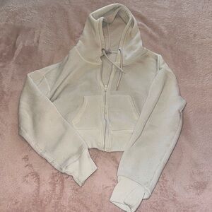 White Rue 21 Cropped Jacket